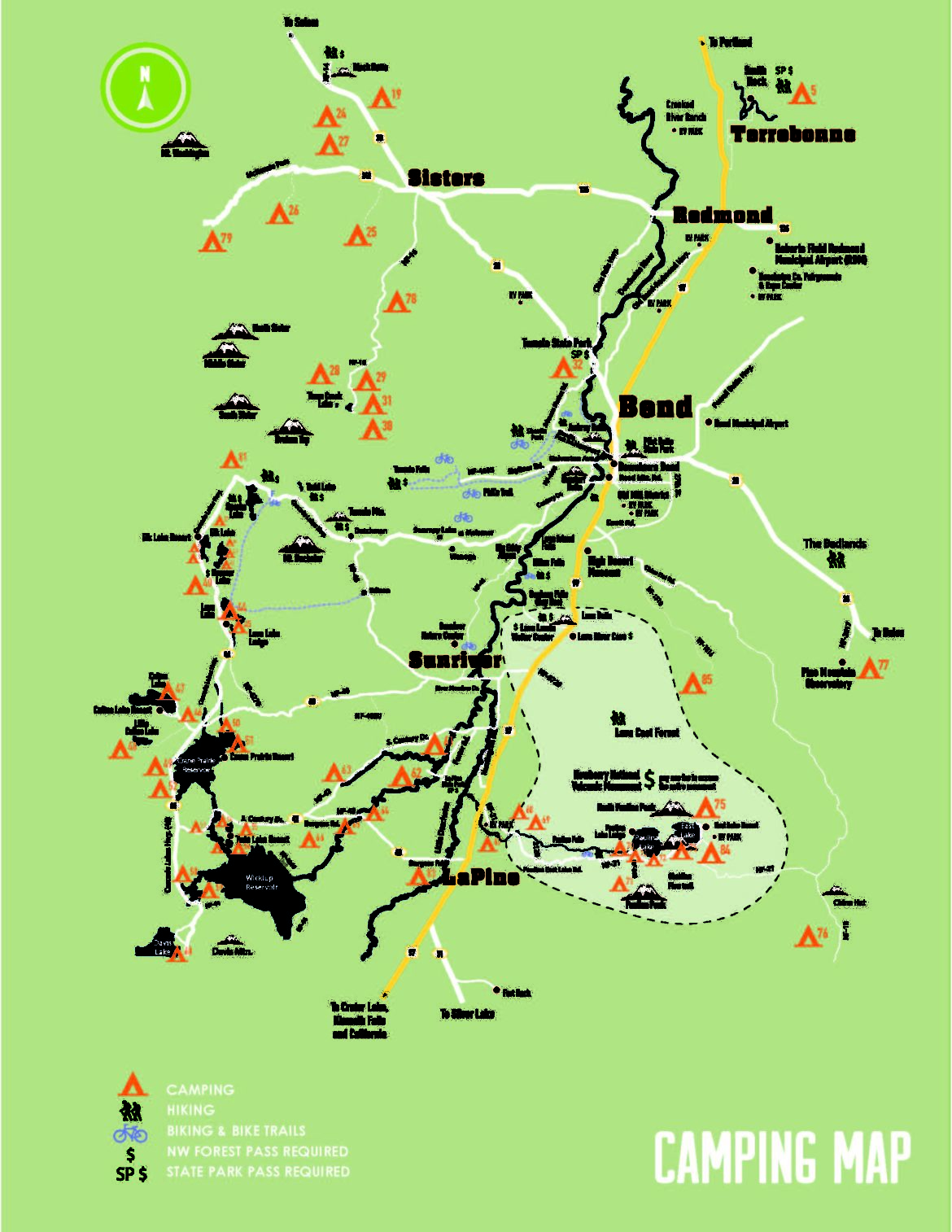Camping Map